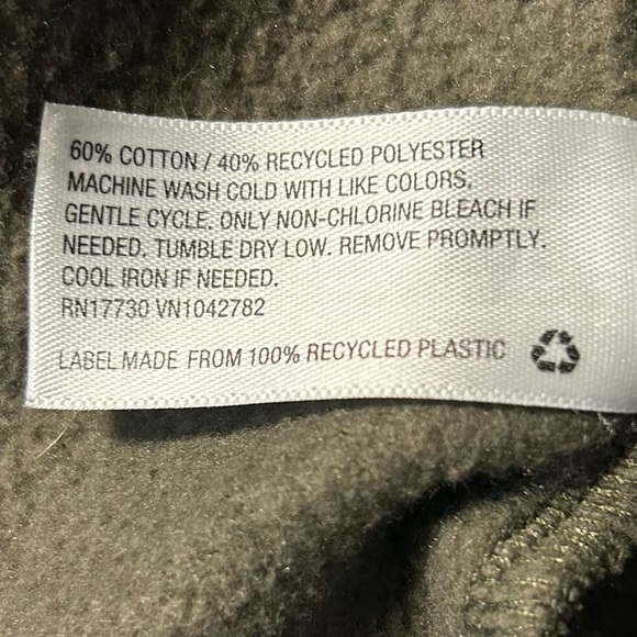 Wild Fable Olive Green Cropped Hoodie Sweatshirt. Size‎ Small - Picture 7 of 8